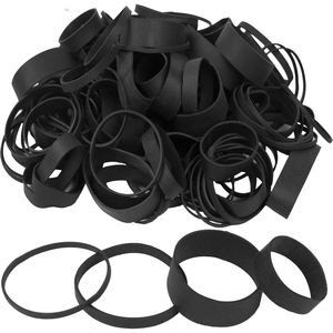 Elastici Neri di Varie Misure, Fasce Elastiche Tattiche, Forniture per Ufficio, 0.5 libbre, Misura 8, Misura 23, Misura 33, Misura 64, Clip - Product Image 3