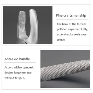 Ensemble de 10 pinces manuelles d'extraction dentaire pour adultes et 7 pinces pédiatriques, réutilisables, autoclavables, outils chirurgicaux dentaires - Product Image 6