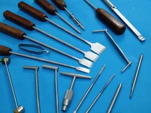 STKR INTERNATIONAL Bone Chisel Wire Passer <b>Drill</b> <b>Guides</b> Stainless Steel Silver Manual Surgical Orthopedic Instruments 20 Pcs CE - Product Image 4
