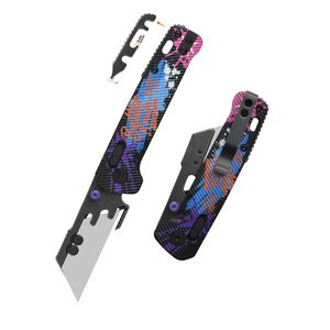 Couteaux utilitaires professionnels avec des lames en acier tranchantes, une prise en main confortable et un design équilibré pour la cuisine domestique et la préparation des aliments - Product Image 3