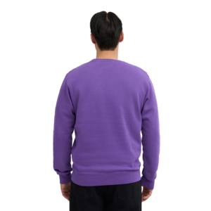 เสื้อสเวตเชิ้ตคอกลมผ้าฝ้ายฟลีซคุณภาพสูงสำหรับผู้ชาย 100% ผลิตตามสั่ง เป็นมิตรกับสิ่งแวดล้อม ระบายอากาศได้ดี แห้งเร็ว เหมาะสำหรับฤดูหนาว - Product Image 4