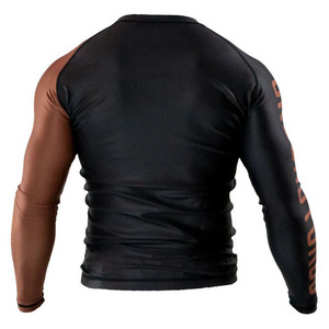 Camiseta de Compresión Personalizada para Artes Marciales Mixtas (MMA), BJJ y Entrenamiento de Boxeo – Rashguard de Manga Larga con Impresión por Sublimación - Product Image 4