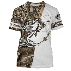Maillots de pêche en gros personnalisables pour tournois de pêche – Maillots et hauts à séchage rapide avec impression numérique par sublimation - Product Image 1