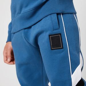 Chándal deportivo con logotipo personalizado de fabricante de ropa, 2 uds., conjuntos Unisex para hombre, sudaderas con capucha de manga larga, conjunto de sudadera y pantalones de chándal - Product Image 4