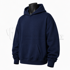 Sudadera con Capucha Oversize para Hombre, Personalizable, de Algodón y Felpa, Estilo Urbano, Informal, Fabricante Mayorista - Product Image 3