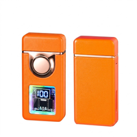 Ensemble de cigarettes intelligent de luxe Serigs, briquet électrique haut de gamme, coupe-vent, en métal, rechargeable, multifonctionnel
