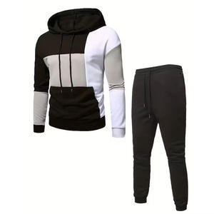 Conjunto Deportivo de Invierno Unisex Reversible con Capucha y Cordón Ajustable, Chaqueta y Pantalones Jogger, Ropa Deportiva para Entrenamiento, Precio al por Mayor - Product Image 2