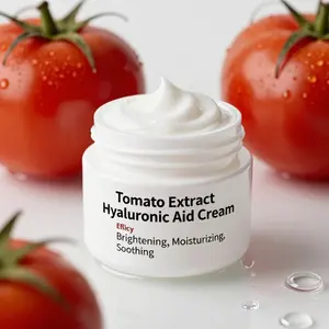 Crema de Tomate Hidratante, Calmante y Reparadora, ODM/OBM Desarrollada y Formulada en Corea - Product Image 1