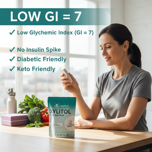 <span class=keywords><strong>Edulcorante</strong></span> Natural de Xilitol de <span class=keywords><strong>Abedul</strong></span> 100% Puro, Bajo IG, Apto para Diabéticos, 40% Menos Calorías que el Azúcar, Aditivo Alimentario Premium - Product Image 6
