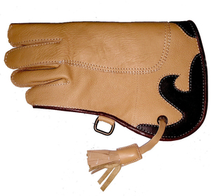 Manufacture Designed Leather Falconry <b>Gloves</b> With Custom Embroidery Wrist Outdoor Length Outdoor Sporty Style Falconry <b>Gloves</b> - Product Image 2