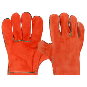 Guantes de Trabajo de Soldadura con Logotipo Personalizado, Último Modelo, Precio Económico, Cuero Vacuno de Primera Calidad, Resistentes al Fuego - Product Image 3