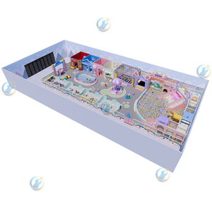 Estructura de Juego Interior con Piscina de Pelotas de Aluminio y Vinilo, Tobogán, Muro de Escalada, Tamaño Personalizable, Solución Completa - Product Image 3