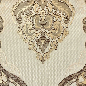 Tissu Jacquard Damassé Crème Renaissance pour Tapisserie et Rideaux au Mètre – Textile Classique Élégant pour Ameublement et Décoration Intérieure - Product Image 3