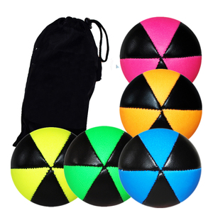 Footbag Hacky Sack, Pelotas de Malabarismo, Pelota Antiestrés, Nuevo Logotipo Impreso, Pelotas de Juguete de PU Tejidas en Fábrica para la Venta - Product Image 4