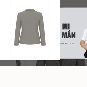 เสื้อเบลเซอร์คลาสสิกสำหรับผู้หญิง ชุดสูททำงานแบบเป็นทางการ - Product Image 4