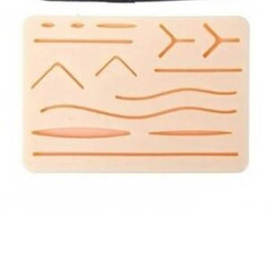 Almohadilla de Silicona Grande con 14 Heridas Precortadas para Prácticas de Sutura, Kit para Estudiantes de Medicina y Veterinaria/Enfermería, Set Ortopédico para Uso Hospitalario - Product Image 3