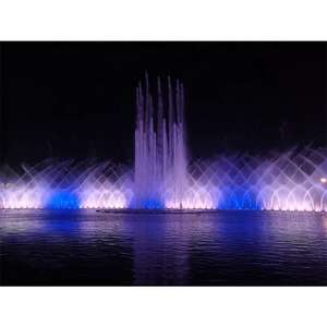 Controlador de Bomba de Fuente Flotante LED DMX DC24V Programable Horticlub de Acero Inoxidable para Lago/Estanque Exterior con Música y Agua Danzante - Product Image 1