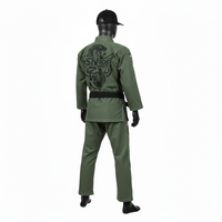 Uniforme de BJJ personnalisable pour adultes unisexe |   Kimono de Jiu-Jitsu durable 100% coton respirant et à séchage rapide |   Jiu-Jitsu brésilien