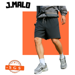 กางเกงขาสั้นผ้าฝ้ายไม่ขัดฤดูร้อนสำหรับผู้ชาย - Product Image 1