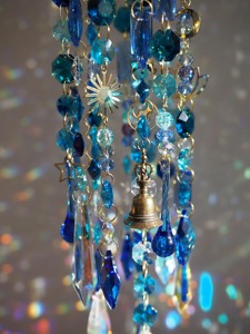 Blue Crystal Sun Catcher For Home Decoration And Gifting Elegant Hanging <b>Light</b> Catcher <b>Window</b> Decor Balcony Stylish Gift Item - Product Image 5