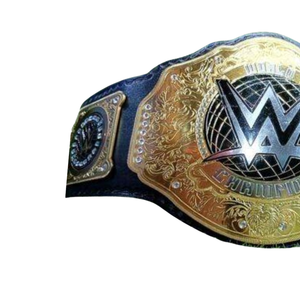 Ceinture de champion du monde WWE personnalisable, ceinture sportive de haute qualité or et noir, ceinture de titre personnalisée, éditions de collection - Product Image 3