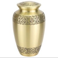 Jarrón de Cerámica Oriental Tradicional con Figuras Pintadas a Mano, Forma Hexagonal Decorativa, Acabado Esmaltado