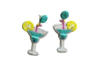 Boucles d'oreilles artisanales pour femmes, avec perles et accents en céramique, style festif et ethnique, à prix avantageux - Product Image 2