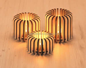 Support de lumière T moderne en fil de fer pour décoration intérieure, hôtel et restaurant contemporains - Product Image 3