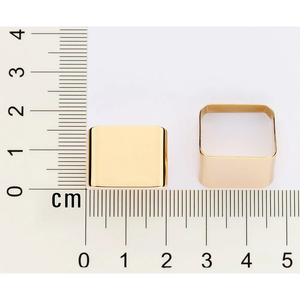 Geometric Gold Plated Cocktail <b>Ring</b> Modern Unisex Fashion <b>Statement</b> Jewelry Daily Wear Party Accessory - Product Image 3