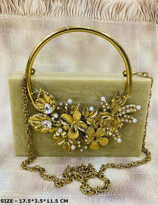 Sac à main en résine moderne pour fête à domicile, mariage, disponible en Inde - Product Image 1