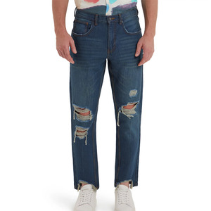 High Quality Fashion Wear Men Jeans Pants Solid Color Top Selling Men Jeans Pants For Adults - Product Image 1