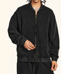 Acid Wash Print Streetwear Sweatshirts Embroidered Boxy Fit Loose Winter Tracksuit. - Product Image 5