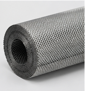 Maille métallique expansée en aluminium finition argent premium pour bardage de façade, pare-soleil et ventilation CVC - Product Image 3