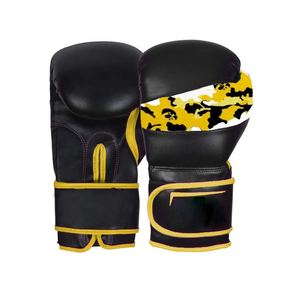 Wholesale RC Fitness Wear Boxing Training Gloves PU Leather Non-Slip Flexible Hand Design Hook Loop <b>Strap</b> Customizable Packaging - Product Image 3