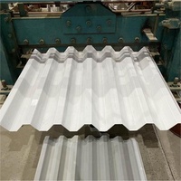 Panneaux de toit en acier ondulé enduit de couleur Tôles métalliques résistantes à la rouille Services de coupe de soudage de flexion de toiture de maison inclus