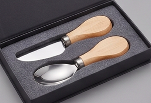 Wooden Handle Premium Quality Cheese Knife Mini Steel Flatware Stylish Design Attractive Cheese Knives <b>For</b> Wedding Use And Hotel - Product Image 3