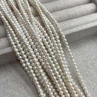 Perles d'eau douce naturelles de qualité AAA, perles blanches en vrac, fabrication de bijoux, collier DIY, évaluation par une tierce partie, Chine, Mehrajuddin Gems