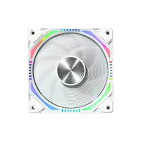 120mm Ultra Silencieux Électrique Led Lumières Daisy-Chain 3pack 120mm Blanc ARGB Ordinateur Gaming PC Cas Ventilateur Refroidisseur Refroidissement