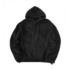 Novedad en Línea: Sudadera con Capucha Personalizada, Frontal Sólido, Forro Polar Sherpa, 100% Algodón, Antiarrugas, Gruesa y Afelpada - Product Image 3