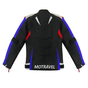 เสื้อแจ็คเก็ตมอเตอร์ไซค์สำหรับแข่งรถแบบสั้น พิมพ์ลายโพลีเอสเตอร์ กันน้ำ กันลม ระบายอากาศ ป้องกันรังสียูวี ไซส์ใหญ่ รุ่นใหม่ล่าสุด รับสั่งทำ - Product Image 2
