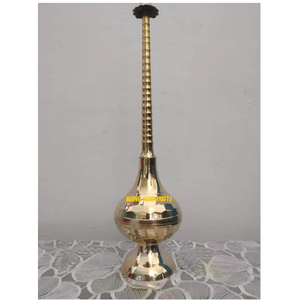 Flacon pulvérisateur de parfum artisanal en laiton Marvel Handicrafts, flacon de luxe pour attar, distributeur de parfum décoratif arabe - Product Image 2