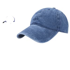 Gorra de Béisbol Ajustable para Hombre y Mujer, Estilo Vintage, Color Sólido, Deportiva, Informal, de Algodón Lavado, con Malla Impresa - Product Image 1