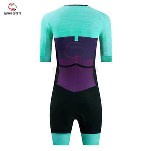 Conjuntos de Ciclismo Personalizados para Hombre y Mujer con Impresión por Sublimación, Bolsa, Ropa Deportiva de Primavera/Verano OEM, Conjuntos de Jersey de Ciclismo - Product Image 4