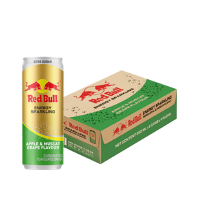 RedBull Soda Energy Drink Pomme Muscat Raisin 250ML x24 Vente en gros - Product Image 3