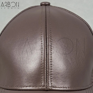 Casquettes en cuir 2026 avec doublure respirante, ajustement confortable, entièrement personnalisables, service OEM ODM, best-seller avec logo personnalisé - Product Image 6