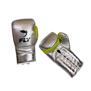 Gants de boxe professionnels Fly Super Lace en cuir de vachette 100% véritable, équipement de sparring et d'entraînement pour adultes - Product Image 3