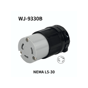 ฮับเบลล์ที่เข้ากันได้ WJ-9330B 30A อุตสาหกรรม125V NEMA ตัวเชื่อมต่อล็อค L5-30การรับรองการเข้าถึงสำหรับการใช้งานเครื่องกำเนิดไฟฟ้า - Product Image 1