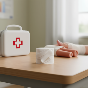 Nastro di cotone Ilan 20mm x 3m, benda di grado medico per uso di primo soccorso - Product Image 3