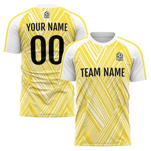 Compre Camisetas de Fútbol con Estampado por Transferencia de Calor de Alta Calidad, Nuevo Diseño OEM, Diseño Personalizado, Uniforme de Fútbol para Hombres Adultos, Transpirable, Corto - Product Image 5