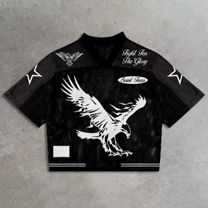 Camiseta Deportiva de Malla Transpirable con Estampado Personalizado OEM de Primera Calidad, Camiseta de Verano de Alta Calidad que Absorbe la Humedad, Talla Grande para Hombre - Product Image 5